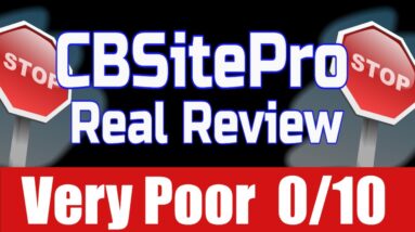 CB Site Pro Review - 🔥 Dishonest Salespage 0/10 🔥 CBSite Pro by Rick Nguyen Real Honest Review 🔥