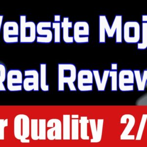 Website Mojo Review - 🔥 Pointless Software 2/10 🔥 Website Mojo  by Art Flair Real Honest Review 🔥