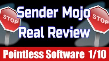 Sender Mojo Review  - 🔥 Pointless Software 1/10 🔥 Sender Mojo by Art Flair Honest Review