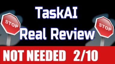 TaskAI Review 🔥 Not Needed 2/10 🔥 TaskAI by Suen Ogundele Honest Review