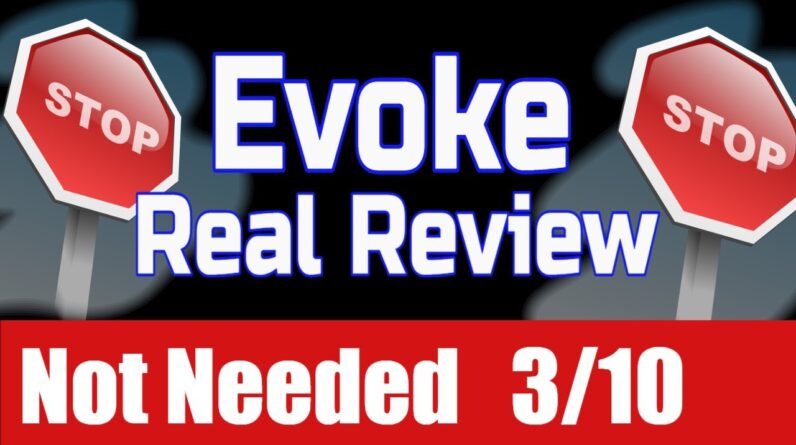 Evoke Review 🔥 Not Needed 3/10 🔥 Evoke by Venkata Ramana Honest Review.